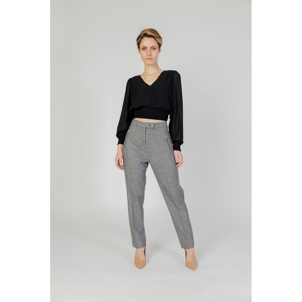 Morgan De Toi Schwarze Polyester Jeans & Hose