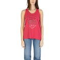 Load image into Gallery viewer, Blauer Rosa Baumwolle Tops & T-Shirt
