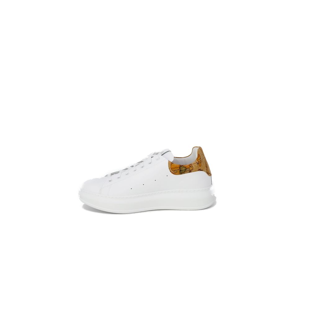 Alviero Martini Prima Classe Weißer Polyethylen-Sneaker