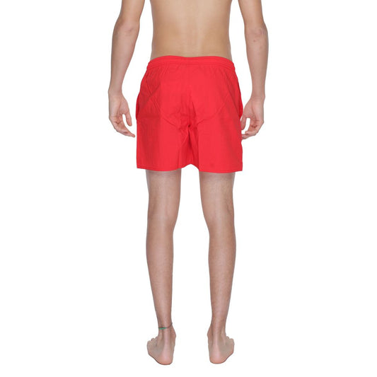 Emporio Armani Underwear Rote Polyamid-Badebekleidung