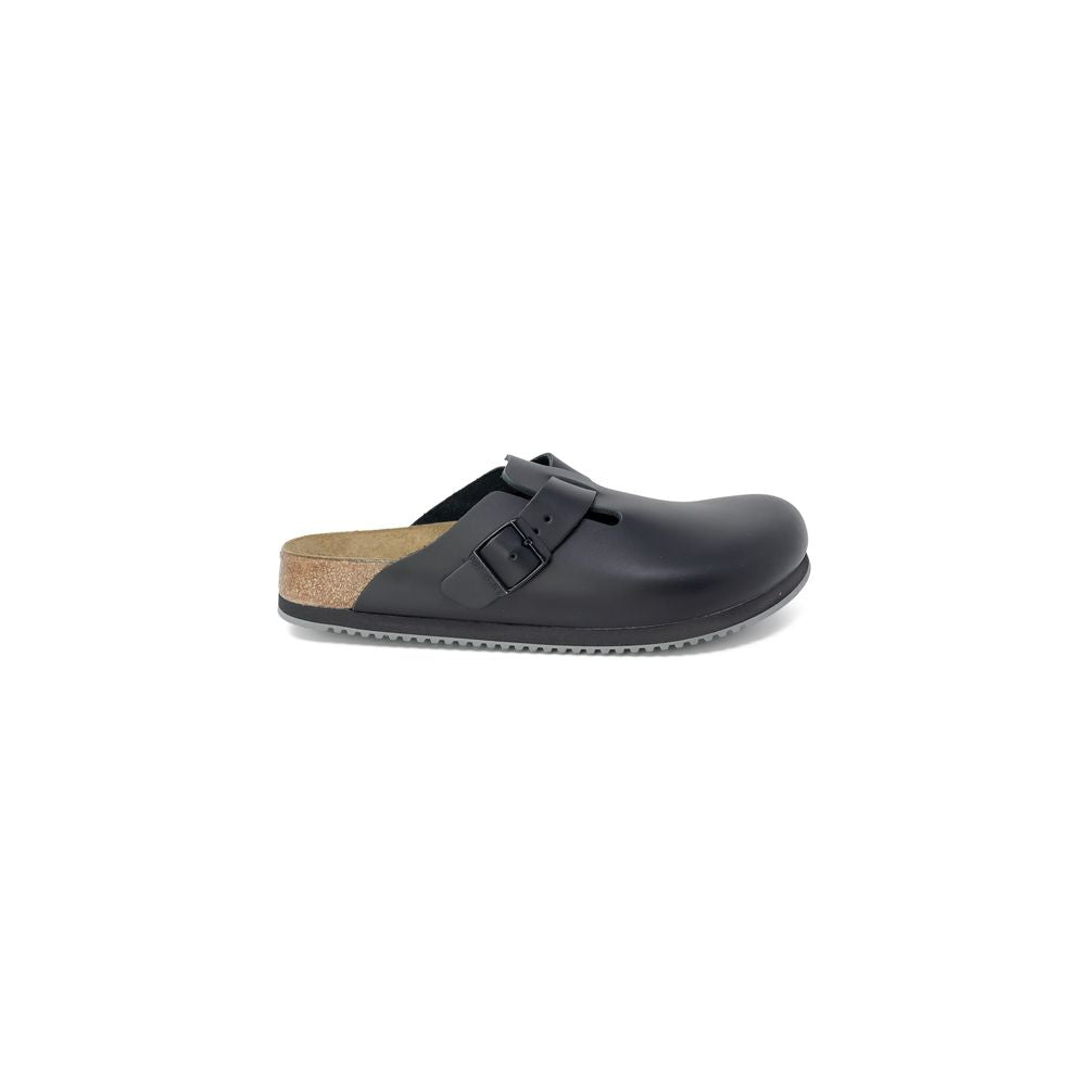 Birkenstock Schwarze Leder-Sandale