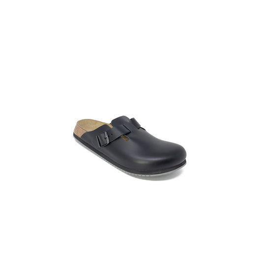 Birkenstock Schwarze Leder-Sandale