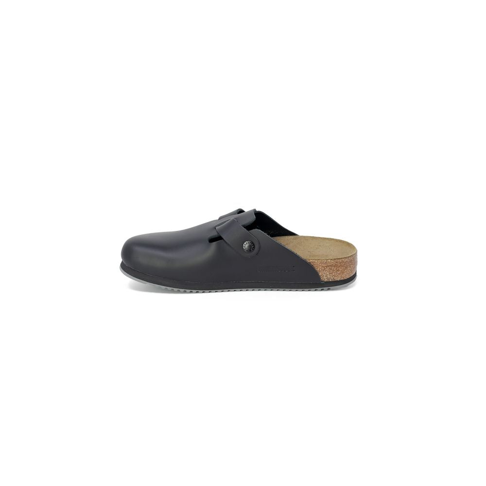 Birkenstock Schwarze Leder-Sandale