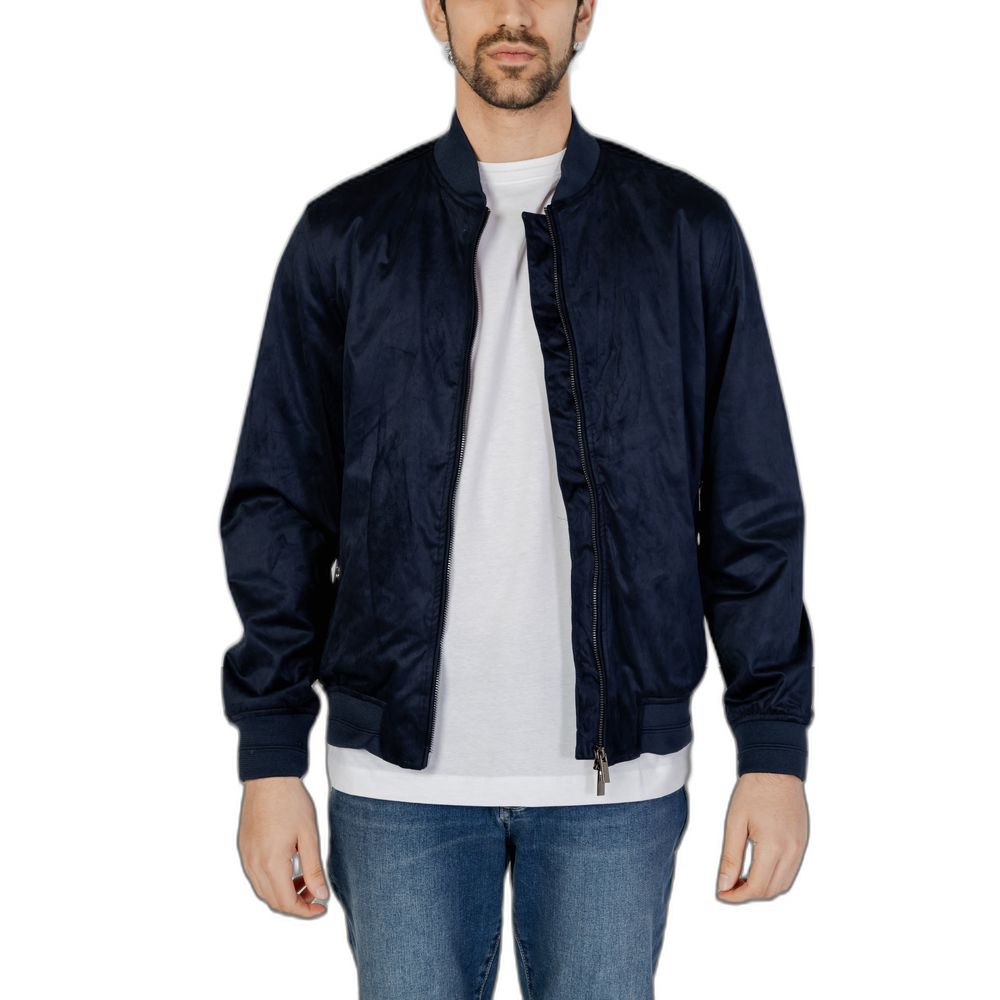 Hamaki-Ho Blaue Polyester-Jacke