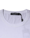 Bild in Galerie-Betrachter laden, Dolce & Gabbana White Cotton Round Neck Short Sleeve T-shirt
