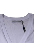 Bild in Galerie-Betrachter laden, Dolce & Gabbana White Logo Cotton Vneck Short Sleeve T-shirt
