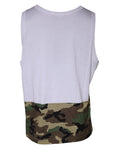 Bild in Galerie-Betrachter laden, Dolce & Gabbana White Camouflage Tank Sleeveless T-shirt
