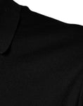 Bild in Galerie-Betrachter laden, Dolce & Gabbana Black Silk Short Sleeves Men Polo T-shirt
