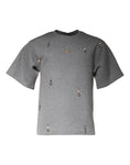 Bild in Galerie-Betrachter laden, Dolce & Gabbana Gray Cotton Blend Embellished Tee T-shirt
