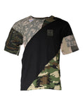 Bild in Galerie-Betrachter laden, Dolce & Gabbana Multicolor Camouflage Cotton Round Neck T-shirt
