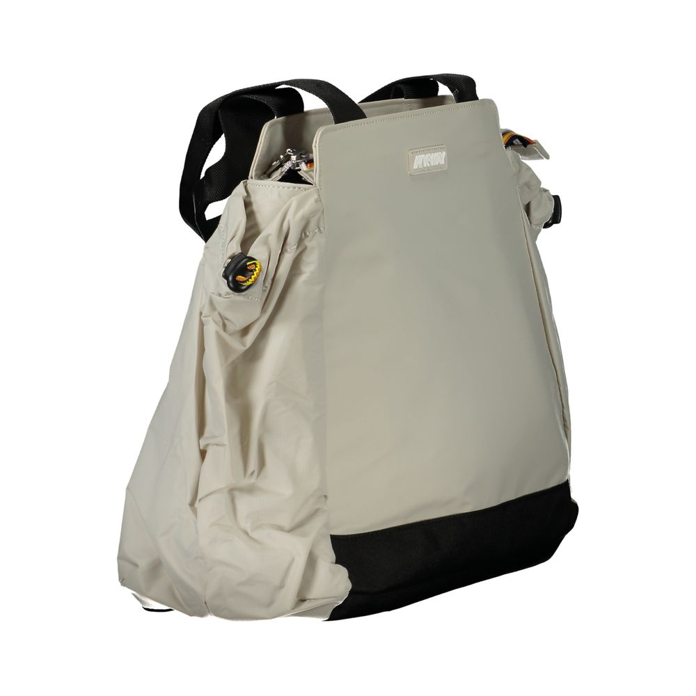 K-WAY Handtasche aus grauem Polyamid