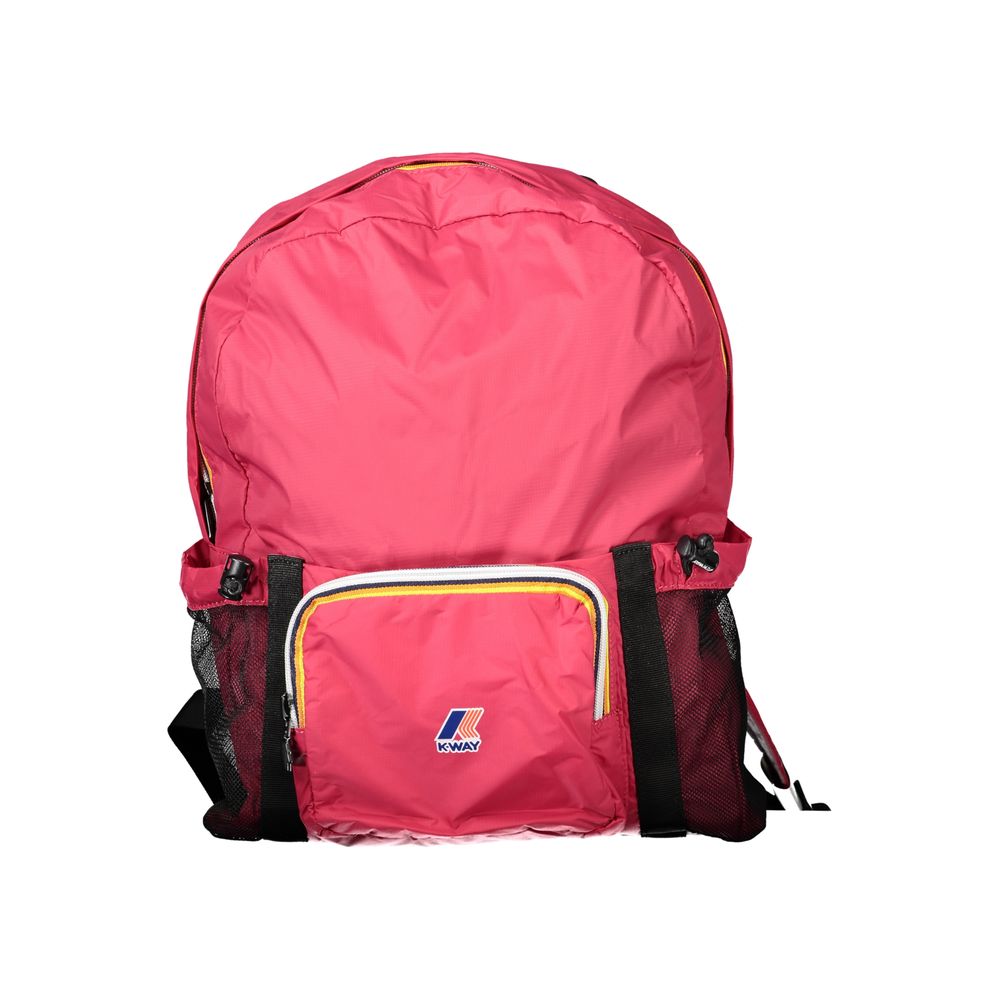 K-WAY Rosa Polyamid-Rucksack