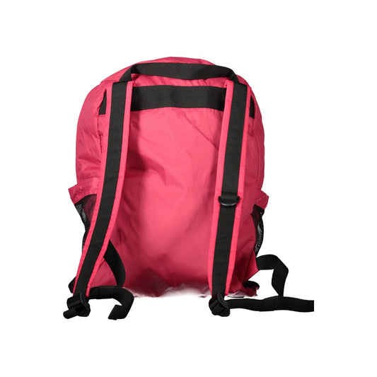 K-WAY Rosa Polyamid-Rucksack