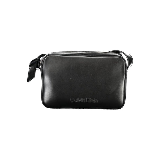 Calvin Klein Schwarze Polyester Handtasche