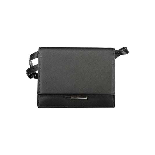 Calvin Klein Schwarze Polyethylen-Handtasche