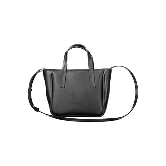 Calvin Klein Schwarze Polyester Handtasche