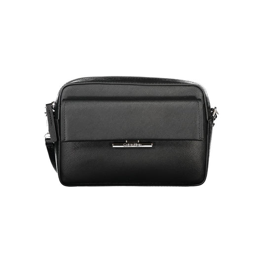 Calvin Klein Schwarze Polyethylen-Handtasche