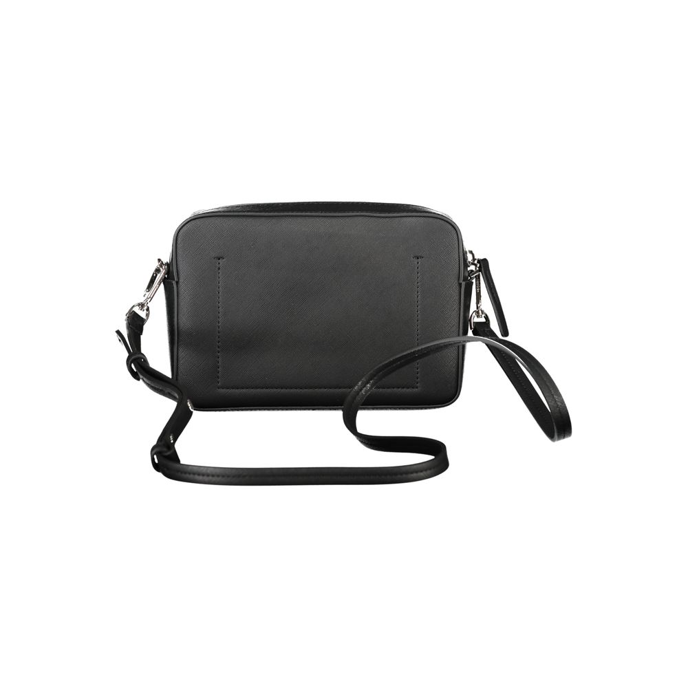 Calvin Klein Schwarze Polyethylen-Handtasche