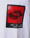 Bild in Galerie-Betrachter laden, Dolce & Gabbana White Red Lips Print Cotton T-shirt
