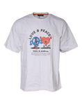 Bild in Galerie-Betrachter laden, Dolce & Gabbana White Love & Peace Cotton Round Neck T-shirt
