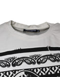 Bild in Galerie-Betrachter laden, Dolce & Gabbana White Bandana Print Cotton Short Sleeves T-shirt
