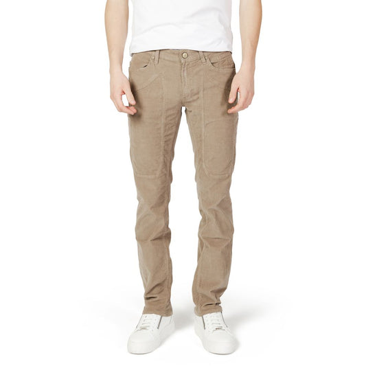 Jeckerson Beige Baumwolljeans & Hose