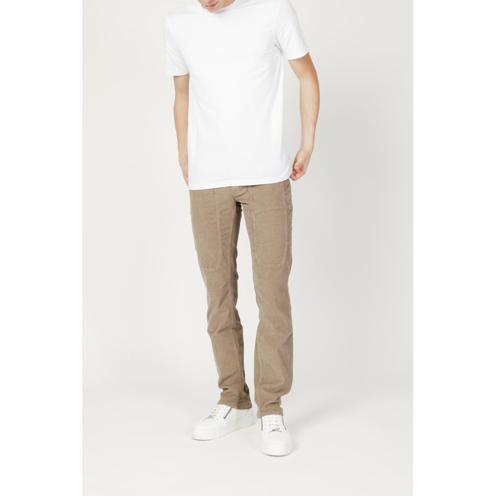 Jeckerson Beige Baumwolljeans & Hose