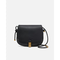 Load image into Gallery viewer, PINKO Schwarze Leder Crossbody Tasche
