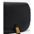 Load image into Gallery viewer, PINKO Schwarze Leder Crossbody Tasche
