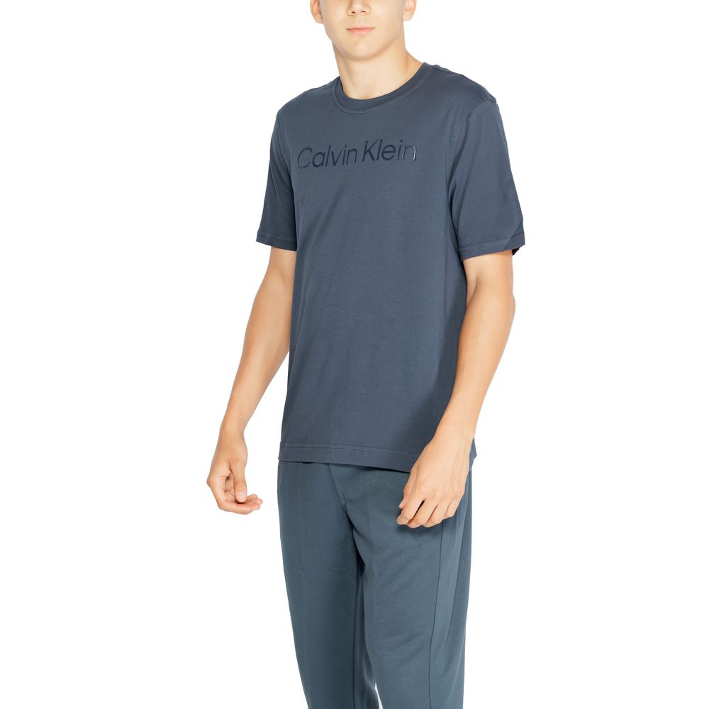 Calvin Klein Sport Schwarzes T-Shirt aus Baumwolle