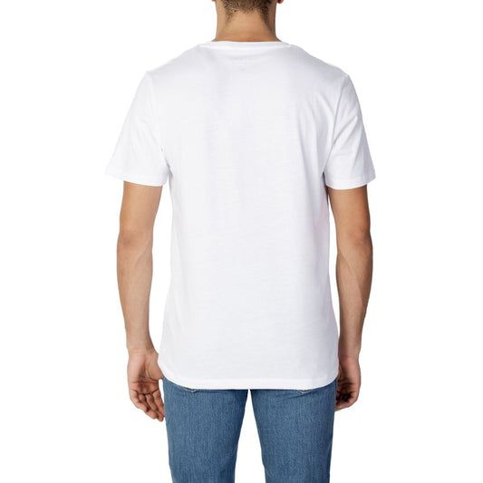 Jack Jones T-Shirt aus weißer Baumwolle