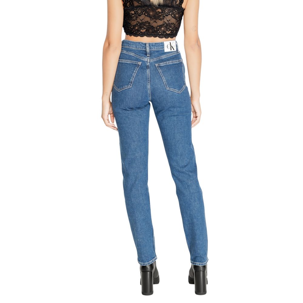 Calvin Klein Jeans Blaue Baumwolljeans & Hose