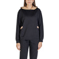 Load image into Gallery viewer, Alviero Martini Prima Classe Schwarzer Baumwollpullover
