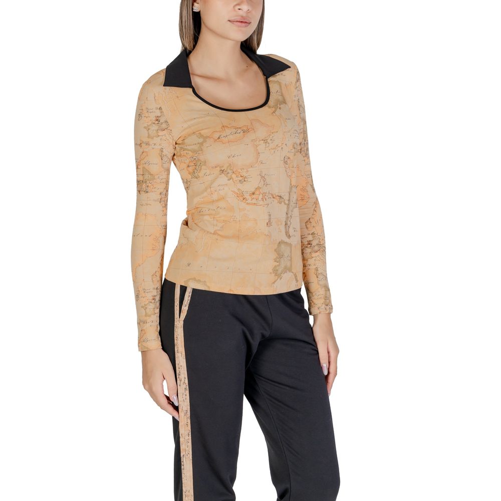 Alviero Martini Prima Classe Beige Baumwolle Tops & T-Shirt