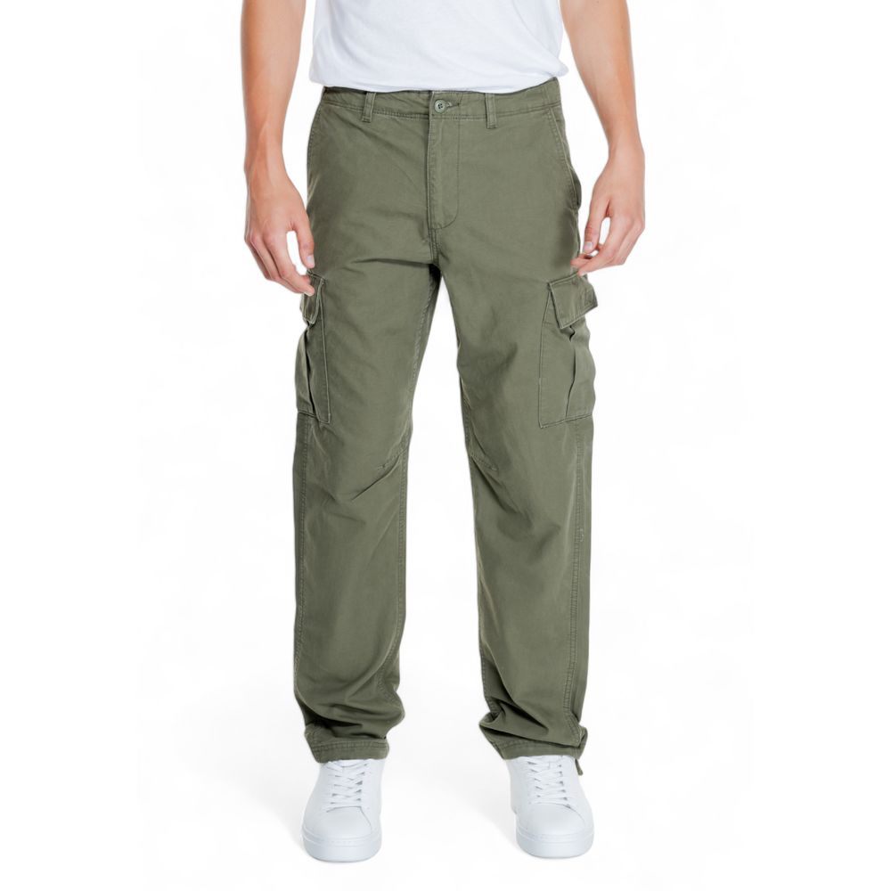 Jack Jones Grüne Baumwolljeans & Hose