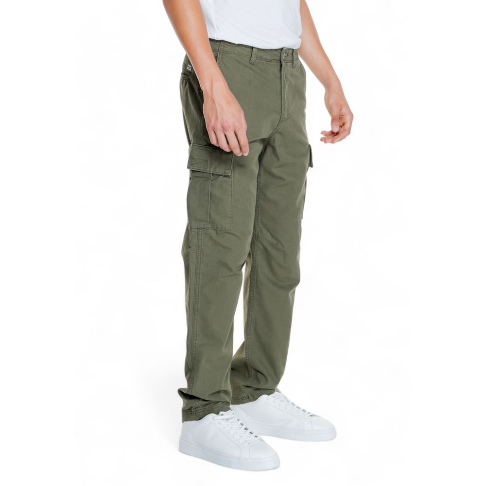 Jack Jones Grüne Baumwolljeans & Hose