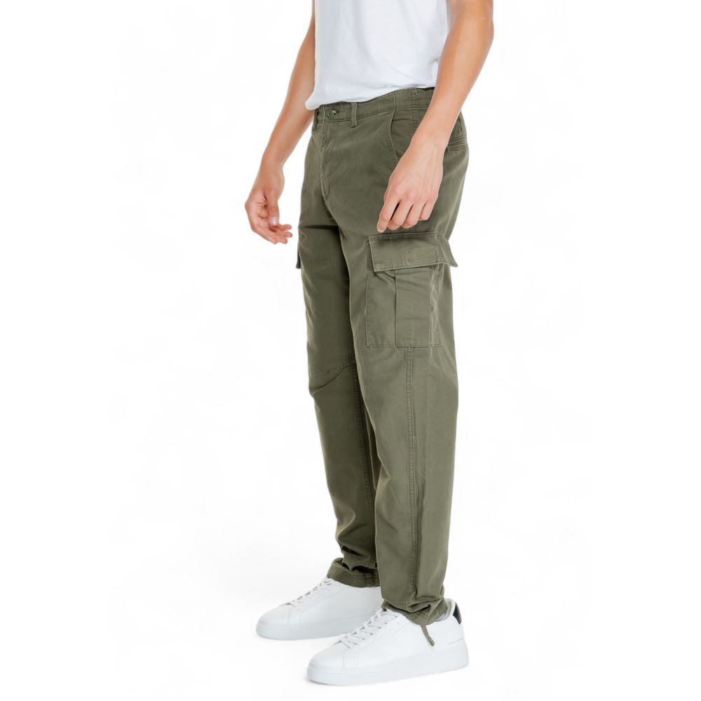 Jack Jones Grüne Baumwolljeans & Hose