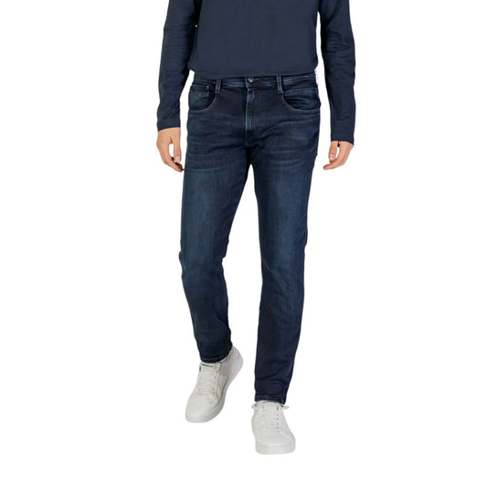 Replay Blaue Baumwolljeans & Hose