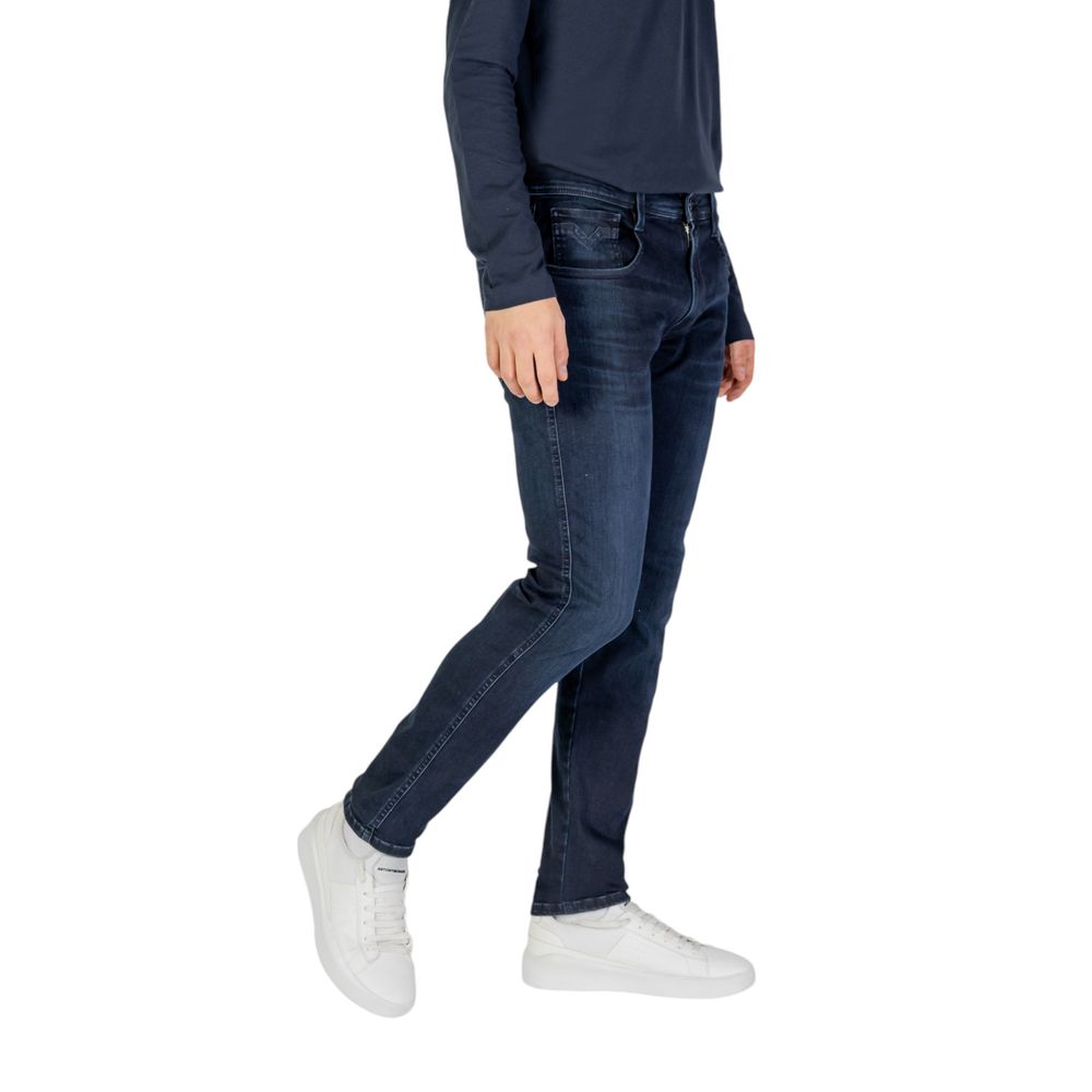 Replay Blaue Baumwolljeans & Hose