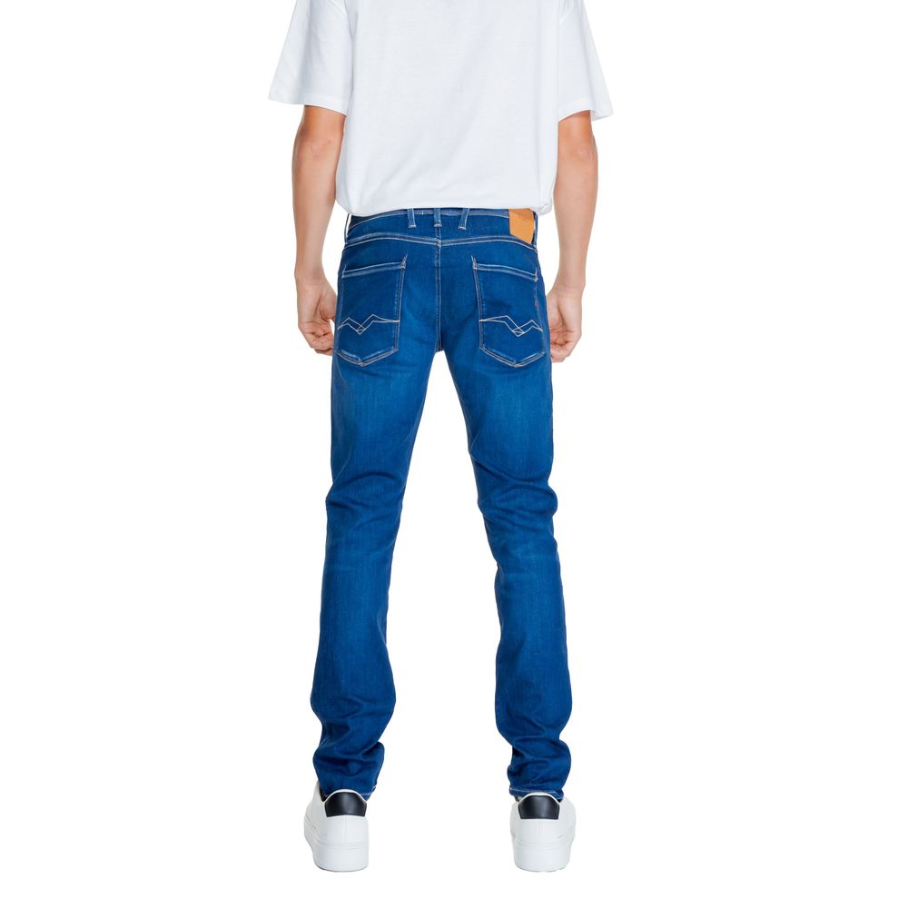 Replay Blaue Baumwolljeans & Hose