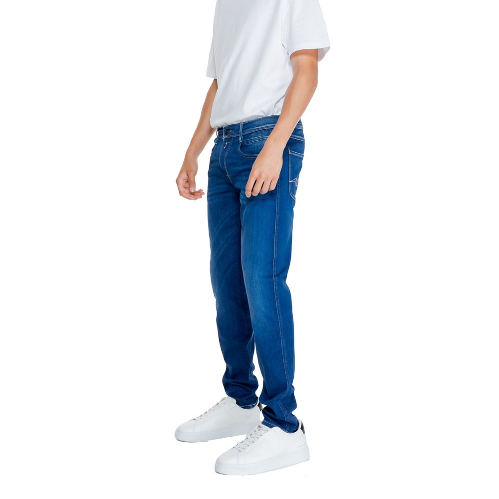 Replay Blaue Baumwolljeans & Hose