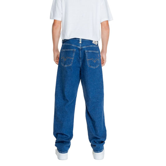 Replay Blaue Baumwolljeans & Hose