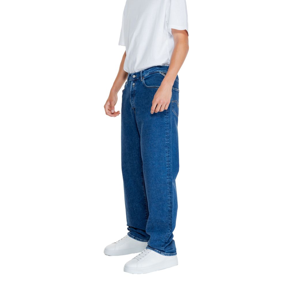 Replay Blaue Baumwolljeans & Hose