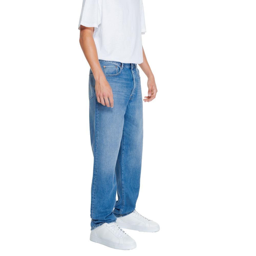 Replay Blaue Baumwolljeans & Hose