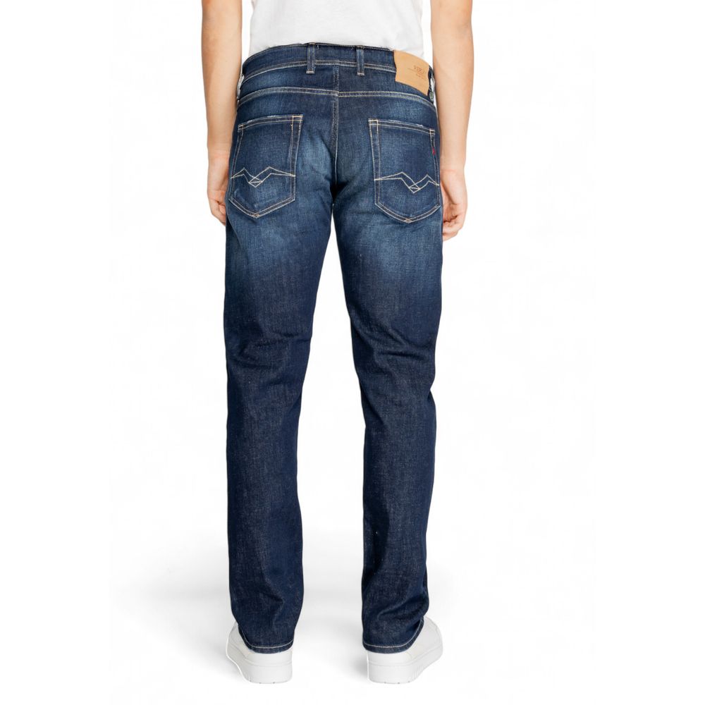 Replay Blaue Baumwolljeans & Hose