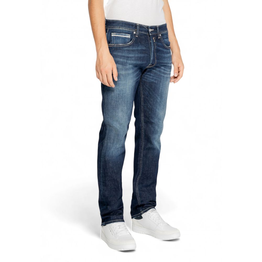 Replay Blaue Baumwolljeans & Hose