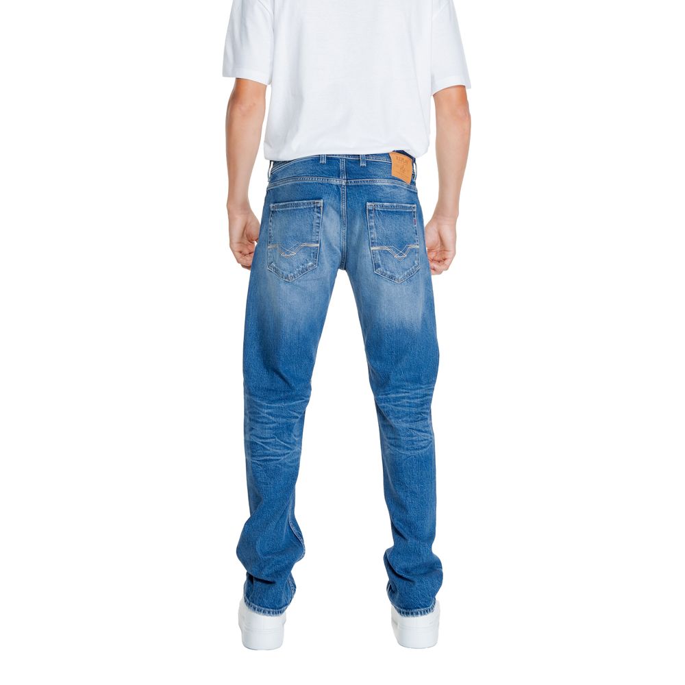 Replay Blaue Baumwolljeans & Hose