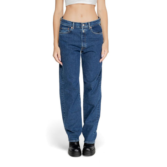 Replay Blaue Baumwolljeans & Hose