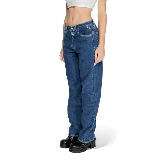 Replay Blaue Baumwolljeans & Hose