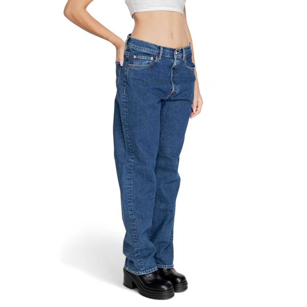 Replay Blaue Baumwolljeans & Hose